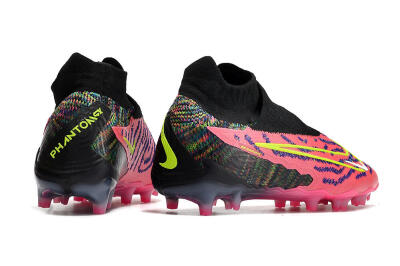 Nike Phantom GX Elite DF FG High-Tops Football Boots - Pink/Rainbow