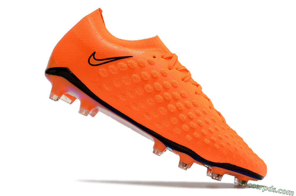 Nike Phantom Ultra Venom FG Low-Tops Football Boots - Orange/Black 4