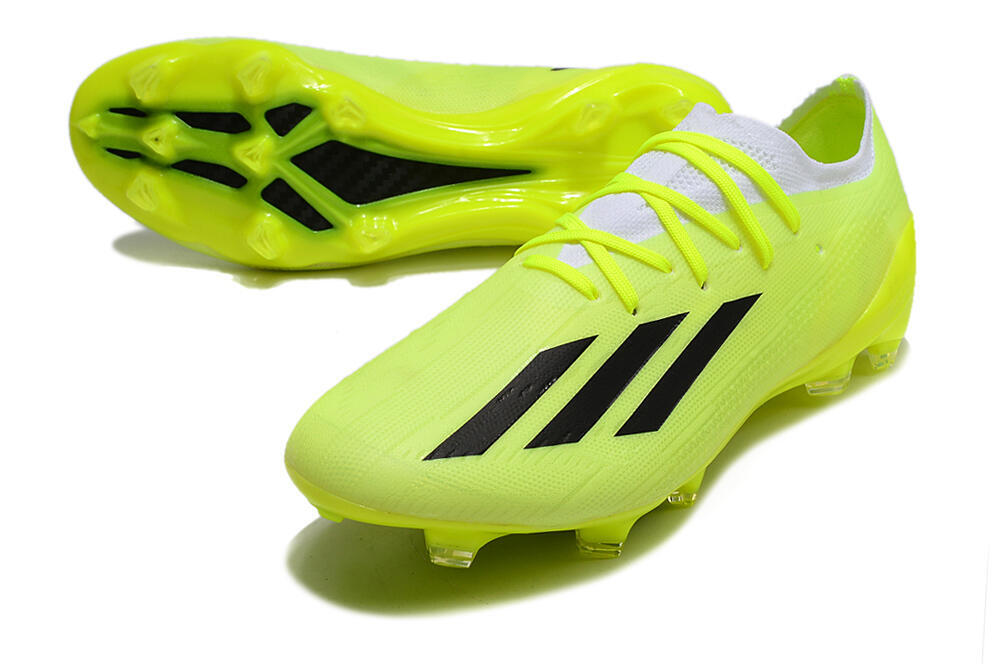 Adidas X Speedportal.1 FG Low-Tops Football Boots - Green/White/Black 3