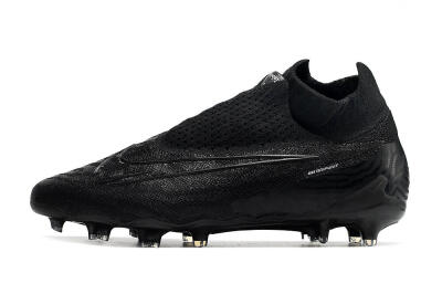 Nike Phantom GX Elite DF FG High-Tops Football Boots - Black/Black