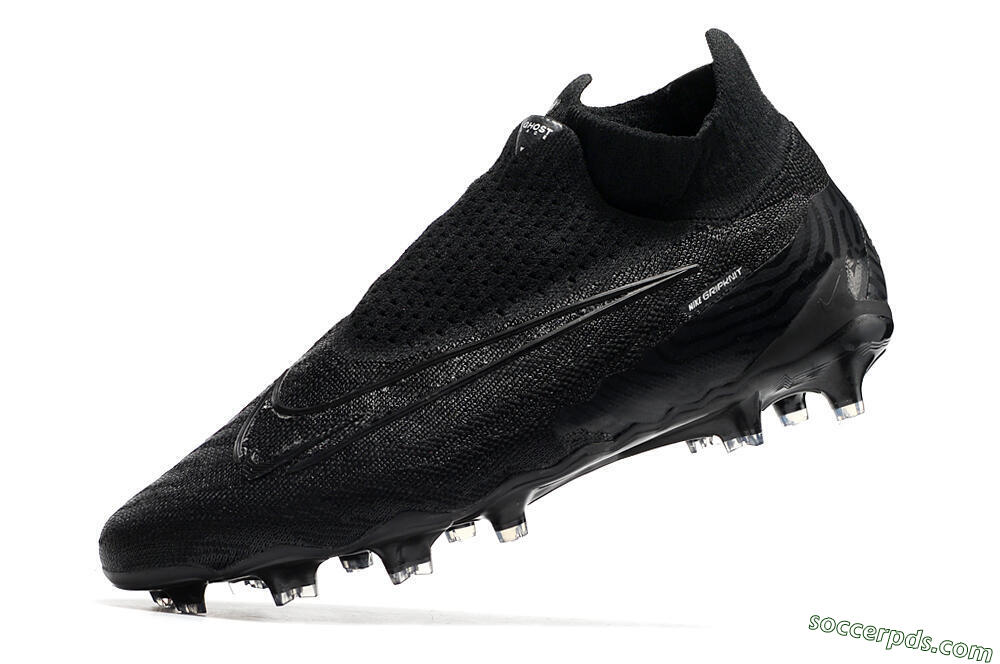 Nike Phantom GX Elite DF FG High-Tops Football Boots - Black/Black 5