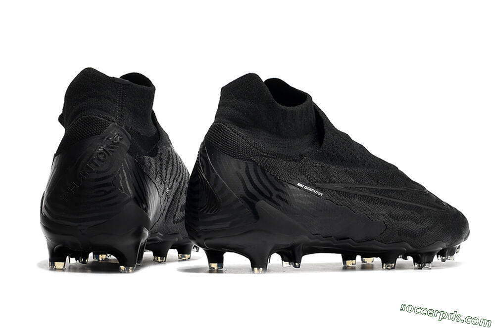 Nike Phantom GX Elite DF FG High-Tops Football Boots - Black/Black 6
