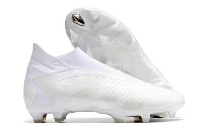 Adidas Predator Accuracy+ FG High-Tops Football Boots - White/White
