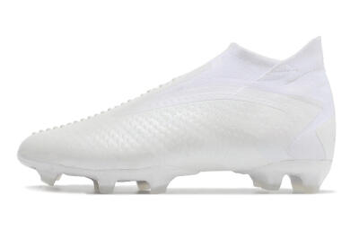 Adidas Predator Accuracy+ FG High-Tops Football Boots - White/White