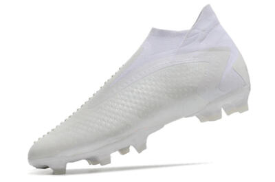 Adidas Predator Accuracy+ FG High-Tops Football Boots - White/White