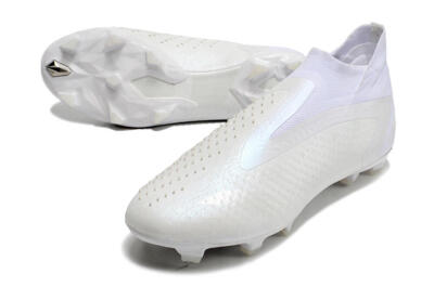 Adidas Predator Accuracy+ FG High-Tops Football Boots - White/White