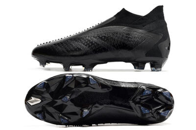 Adidas Predator Accuracy+ FG High-Tops Football Boots - Black/Grey