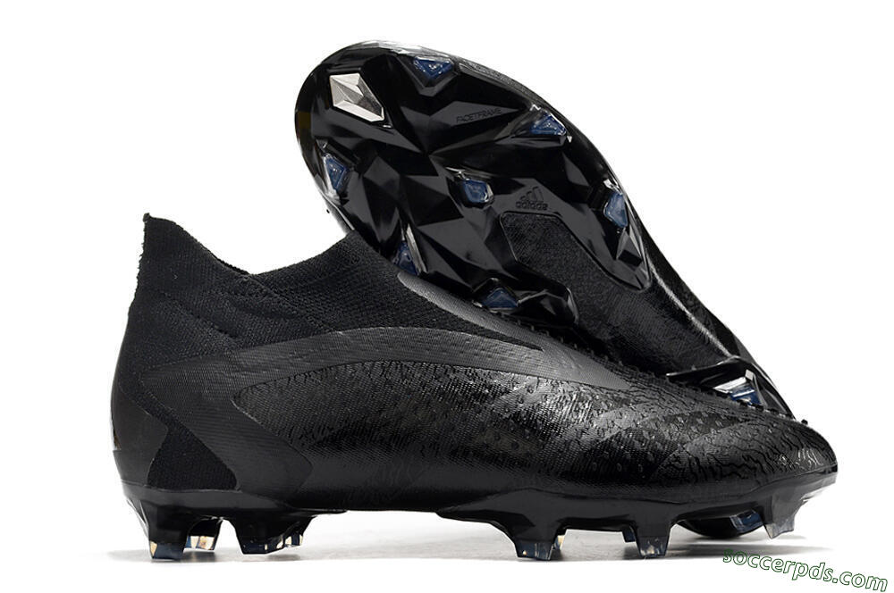 Adidas Predator Accuracy+ FG High-Tops Football Boots - Black/Grey 1