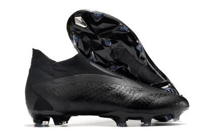 Adidas Predator Accuracy+ FG High-Tops Football Boots - Black/Grey