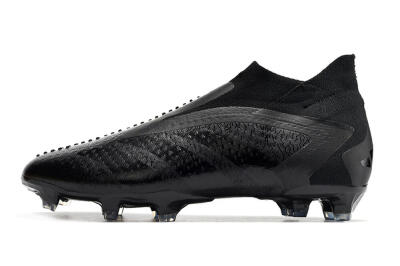 Adidas Predator Accuracy+ FG High-Tops Football Boots - Black/Grey