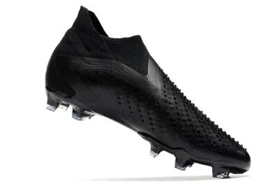 Adidas Predator Accuracy+ FG High-Tops Football Boots - Black/Grey