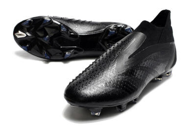 Adidas Predator Accuracy+ FG High-Tops Football Boots - Black/Grey