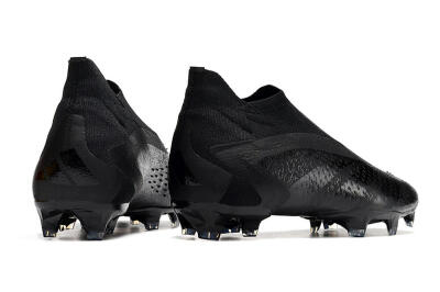 Adidas Predator Accuracy+ FG High-Tops Football Boots - Black/Grey