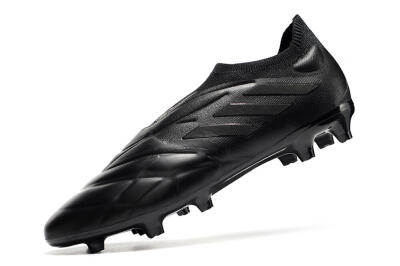 Adidas Copa Pure+ FG Low-Tops Football Boots - Black/Black