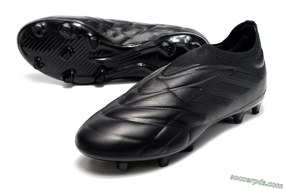 Adidas Copa Pure+ FG Low-Tops Football Boots - Black/Black 3
