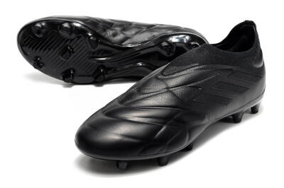 Adidas Copa Pure+ FG Low-Tops Football Boots - Black/Black