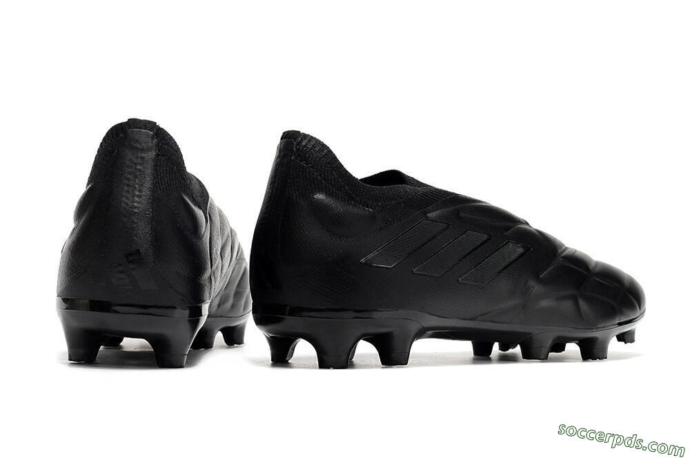 Adidas Copa Pure+ FG Low-Tops Football Boots - Black/Black 6