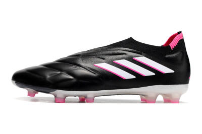 Adidas Copa Pure+ FG Low-Tops Football Boots - Black/White/Pink