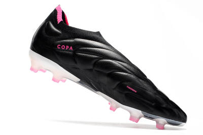 Adidas Copa Pure+ FG Low-Tops Football Boots - Black/White/Pink
