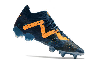 Puma Future Ultimate FG Low-Tops Football Boots - Blue/Yellow