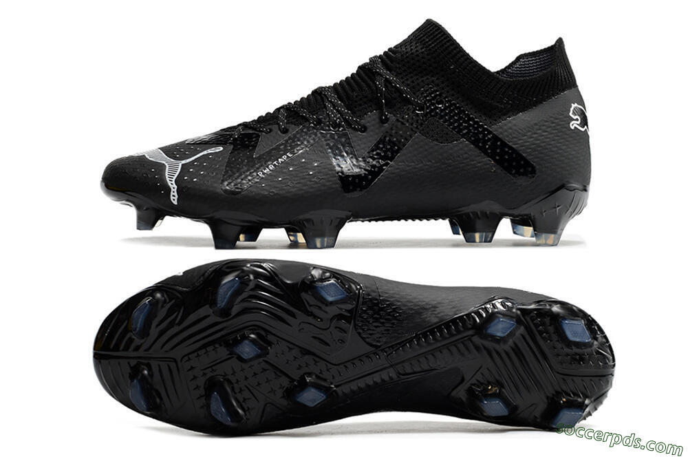 Puma Future Ultimate FG Low-Tops Football Boots - Black/White 0