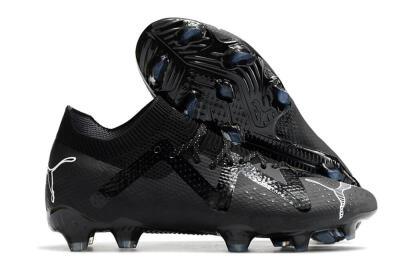 Puma Future Ultimate FG Low-Tops Football Boots - Black/White