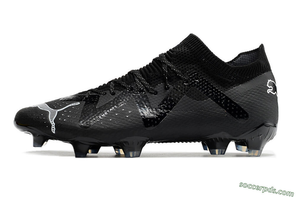 Puma Future Ultimate FG Low-Tops Football Boots - Black/White 2