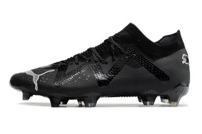 Puma Future Ultimate FG Low-Tops Football Boots - Black/White