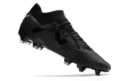 Puma Future Ultimate FG Low-Tops Football Boots - Black/White