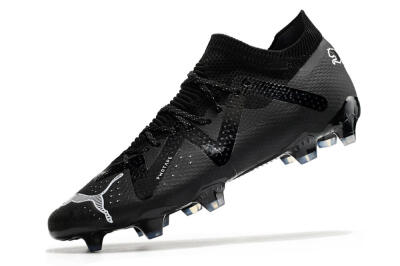 Puma Future Ultimate FG Low-Tops Football Boots - Black/White