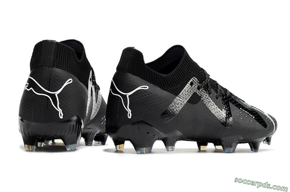 Puma Future Ultimate FG Low-Tops Football Boots - Black/White 6