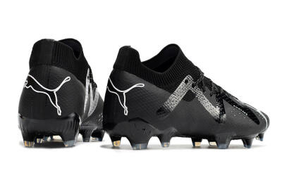 Puma Future Ultimate FG Low-Tops Football Boots - Black/White