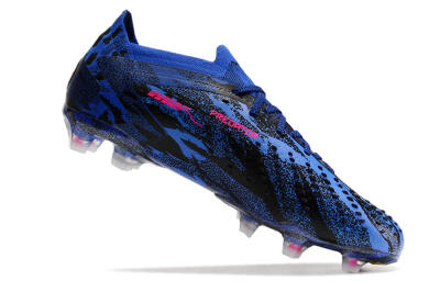 Adidas Predator Accuracy.1 Paul Pogba FG Low-Tops Football Boots - Blue/Black/Pink