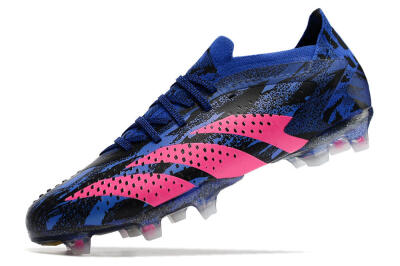 Adidas Predator Accuracy.1 Paul Pogba FG Low-Tops Football Boots - Blue/Black/Pink