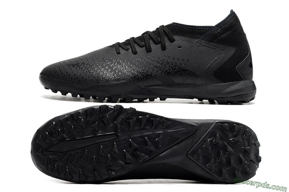 Adidas Predator Accuracy.3 TF Low-Tops Football Shoes - Black/Black 0
