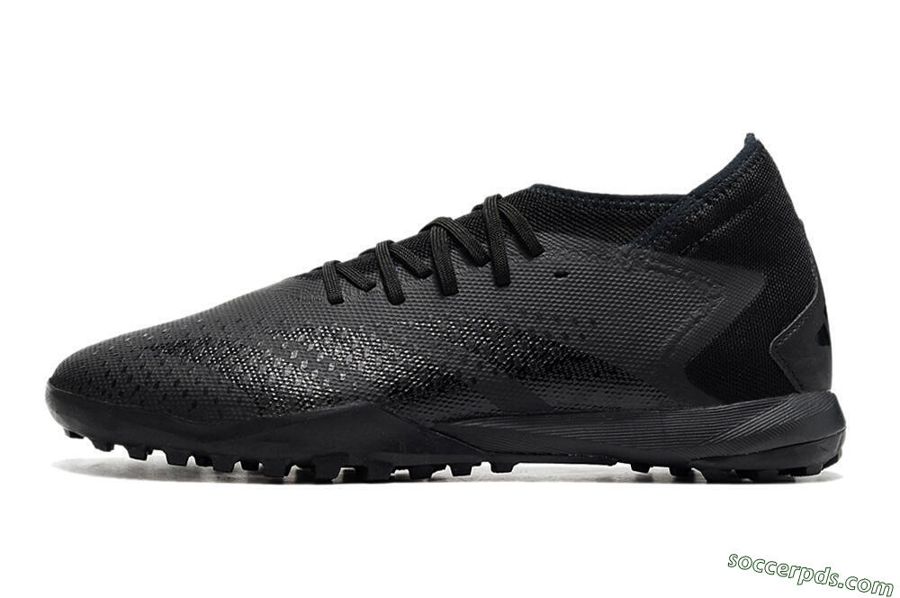 Adidas Predator Accuracy.3 TF Low-Tops Football Shoes - Black/Black 2