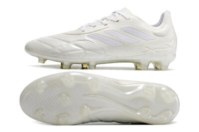Adidas Copa Pure.1 FG Low-Tops Football Boots - White/White