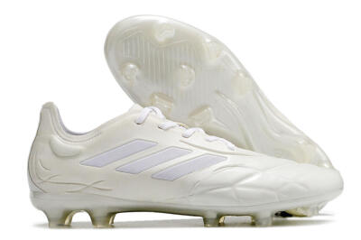 Adidas Copa Pure.1 FG Low-Tops Football Boots - White/White