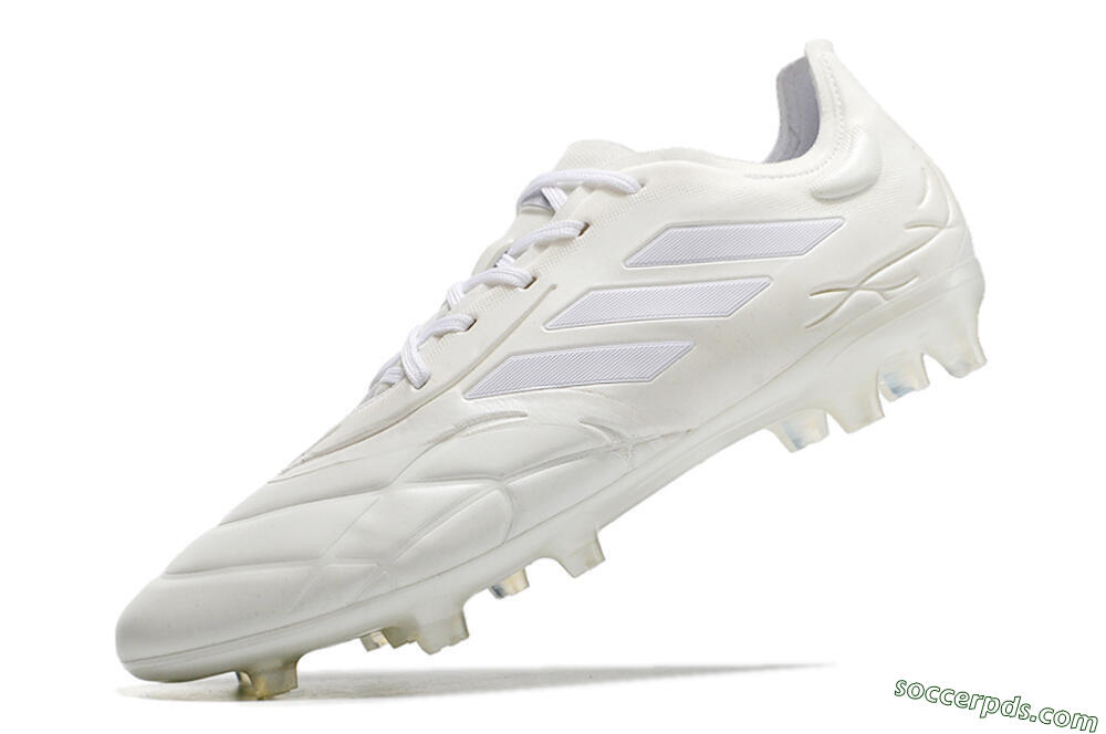 Adidas Copa Pure.1 FG Low-Tops Football Boots - White/White 5