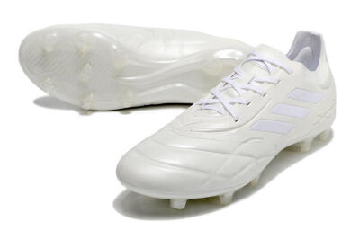 Adidas Copa Pure.1 FG Low-Tops Football Boots - White/White