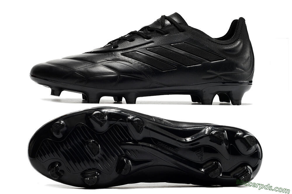 Adidas Copa Pure.1 FG Low-Tops Football Boots - Black/Black 0
