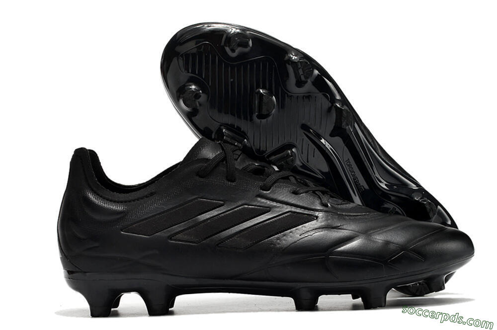 Adidas Copa Pure.1 FG Low-Tops Football Boots - Black/Black 1