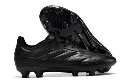 Adidas Copa Pure.1 FG Low-Tops Football Boots - Black/Black