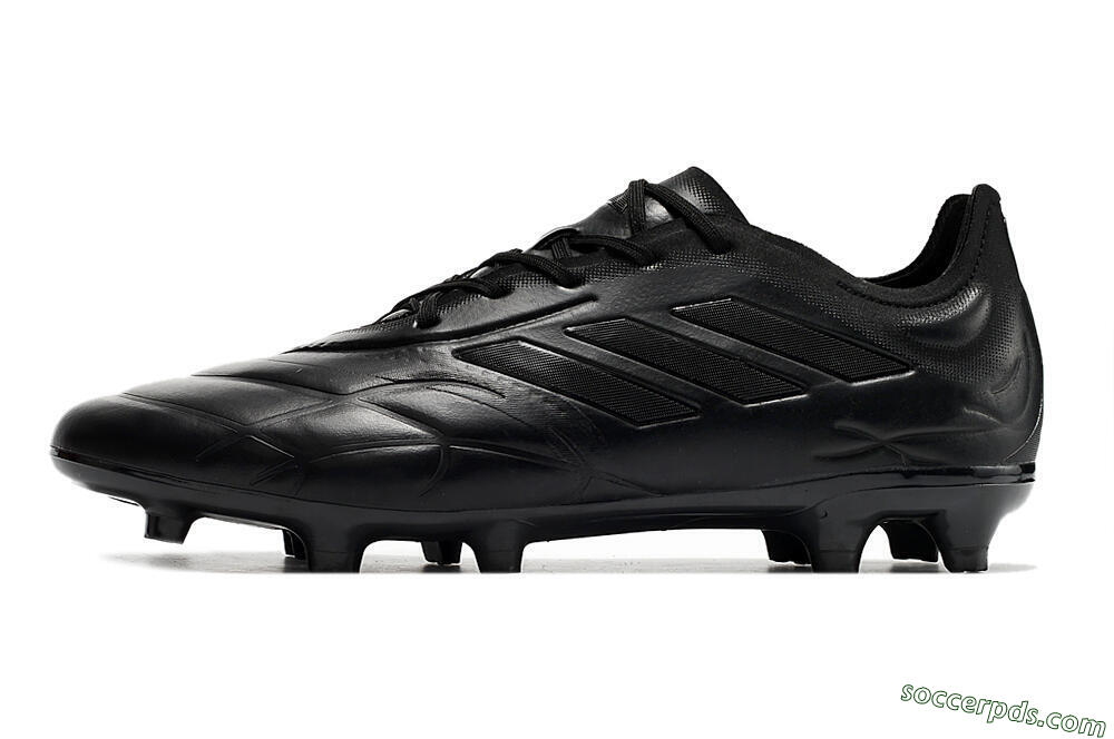 Adidas Copa Pure.1 FG Low-Tops Football Boots - Black/Black 2