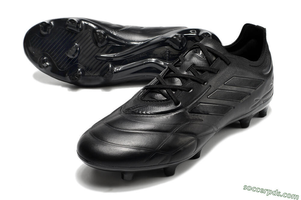 Adidas Copa Pure.1 FG Low-Tops Football Boots - Black/Black 3