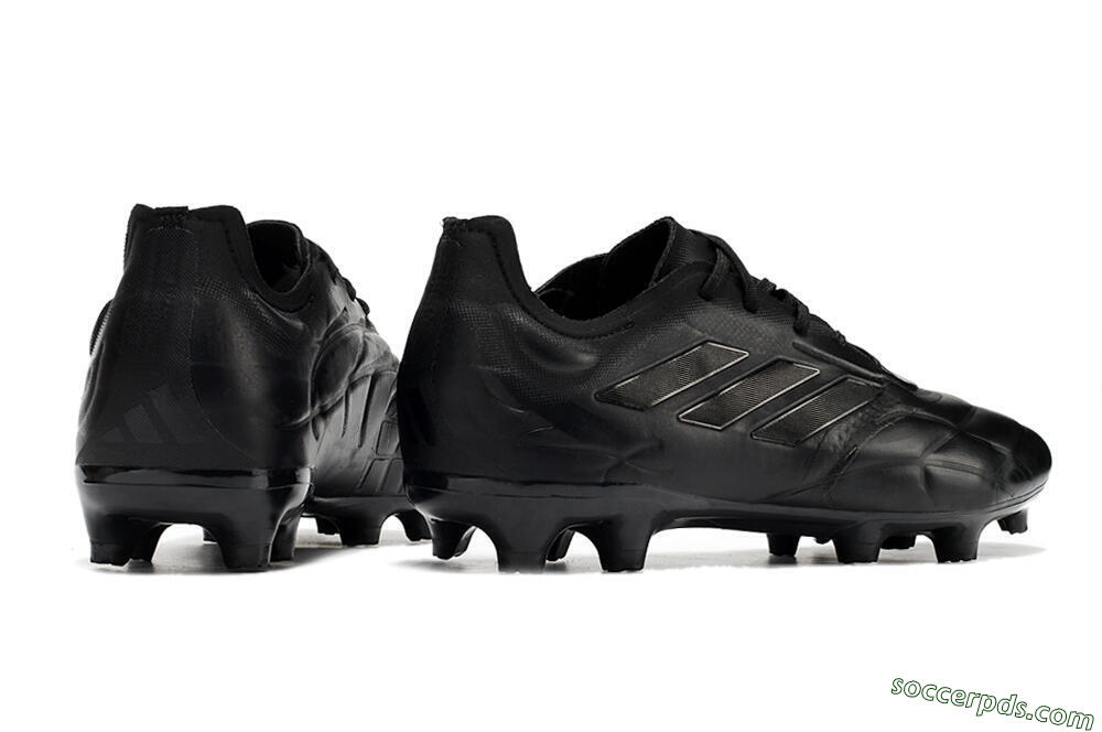 Adidas Copa Pure.1 FG Low-Tops Football Boots - Black/Black 6