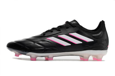 Adidas Copa Pure.1 FG Low-Tops Football Boots - Black/White/Pink