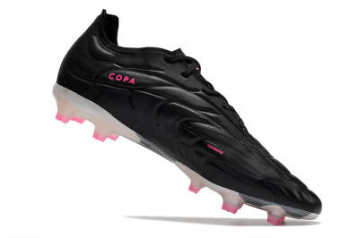 Adidas Copa Pure.1 FG Low-Tops Football Boots - Black/White/Pink
