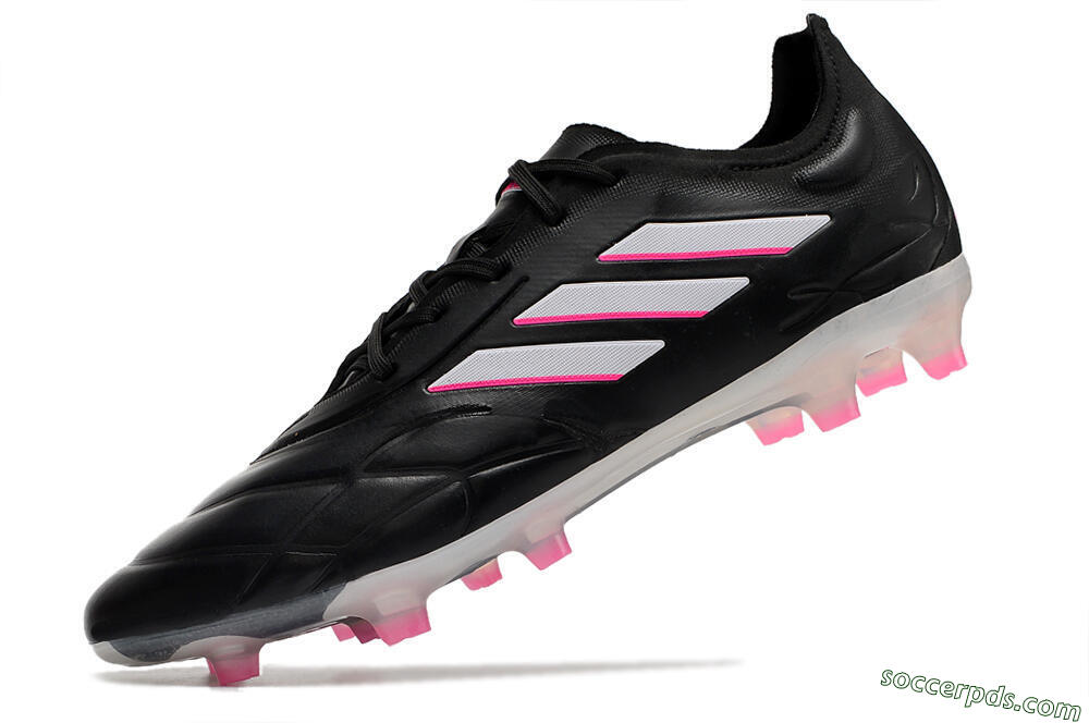 Adidas Copa Pure.1 FG Low-Tops Football Boots - Black/White/Pink 5