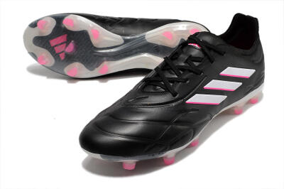 Adidas Copa Pure.1 FG Low-Tops Football Boots - Black/White/Pink